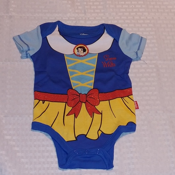Disney One Pieces New Baby Girl Disney Snow White Onesie Bodysuit